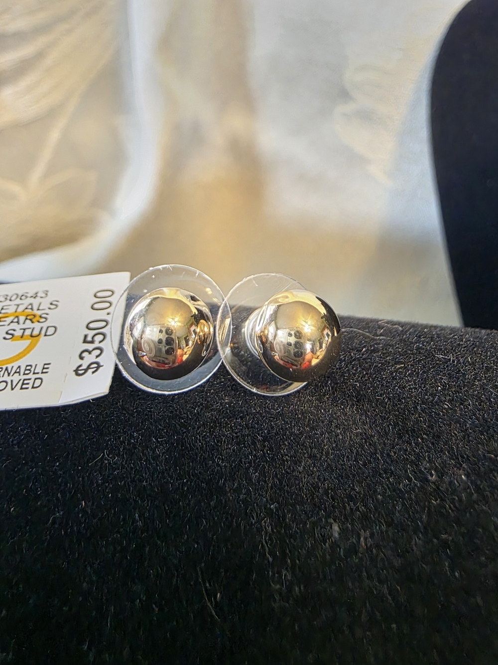 #80 Classic 14k Gold Stud Earrings - Women's Jewelry 8MM